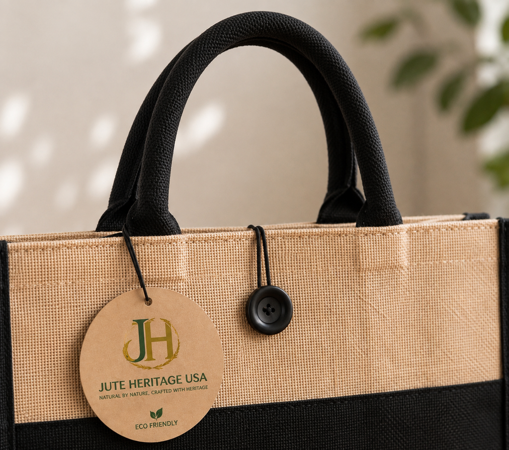 Happy Shopping Jute Bag